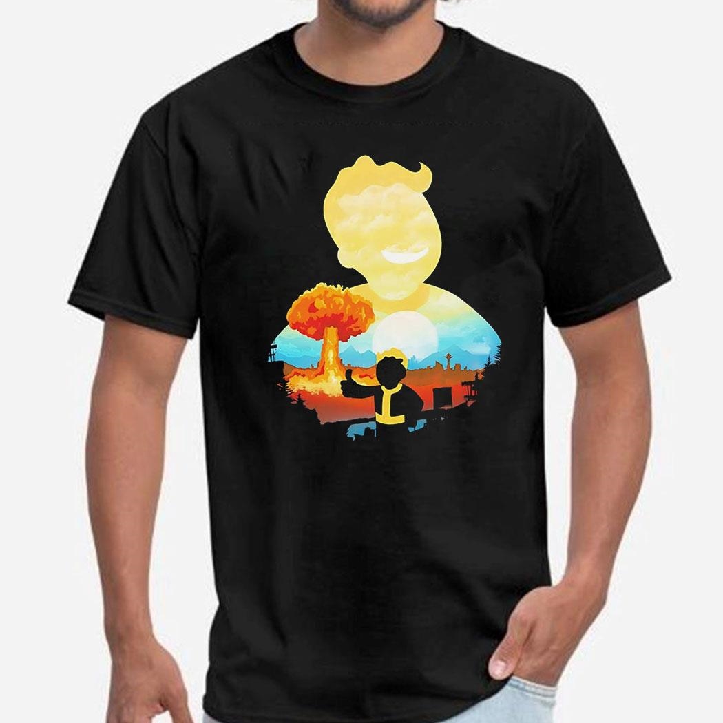 Nuka Landscape Fallout Shirt Ladies Tee