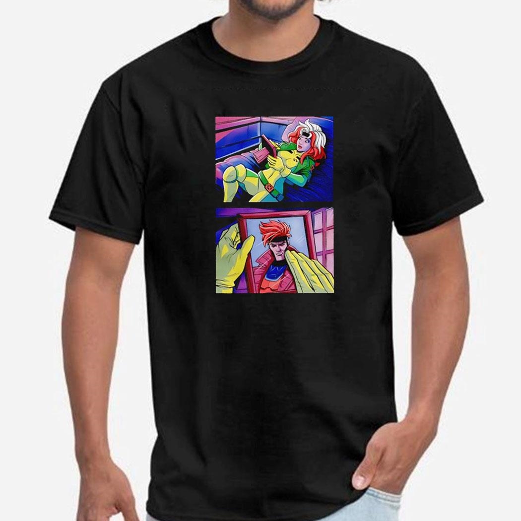 Rogue And Gambit I Miss You Remy Shirt Ladies Tee