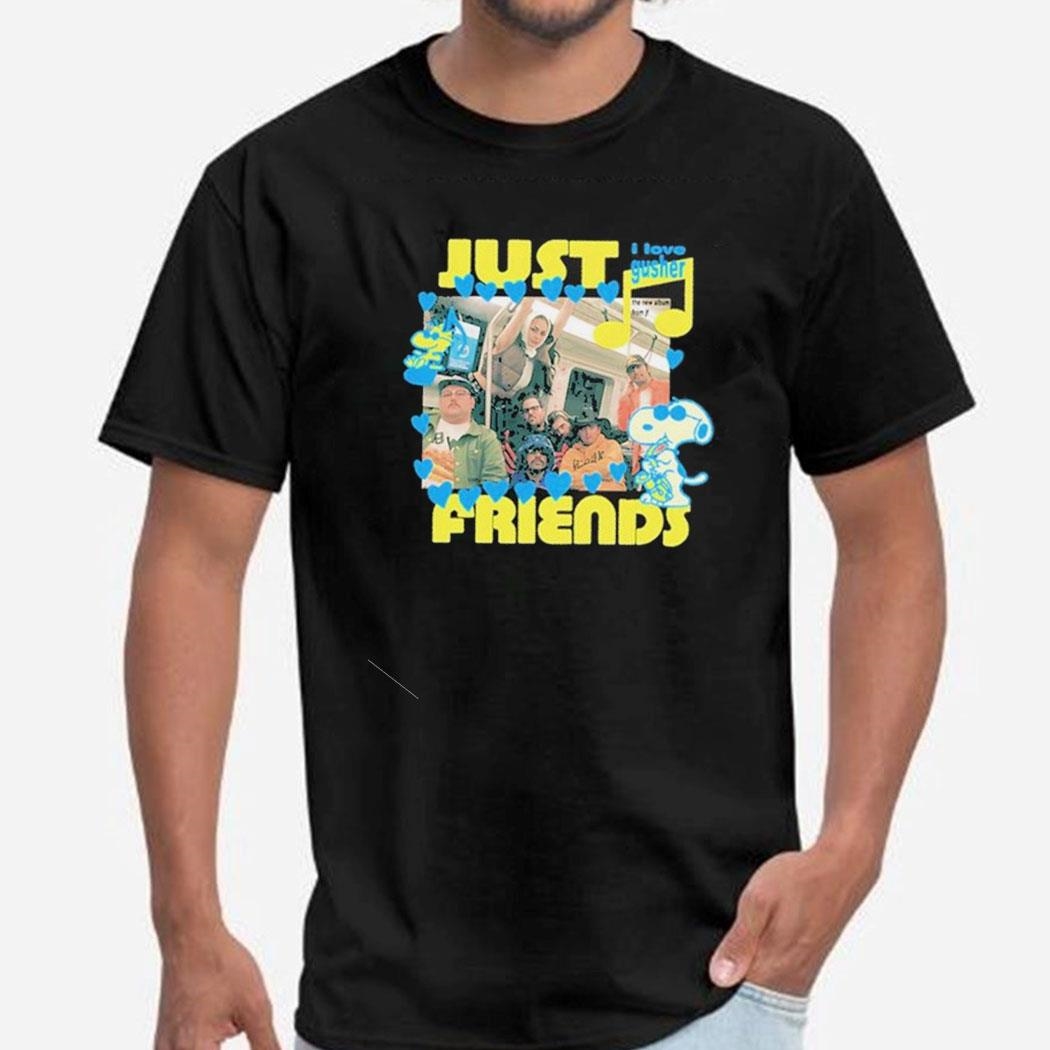 Snoopy Just Friends I Love Gusher J Crew Shirt Hoodie