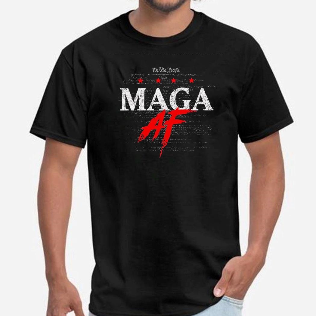 We The People Maga Af Tee Ls Shirt We The People Maga Af Tee Ls Shirt