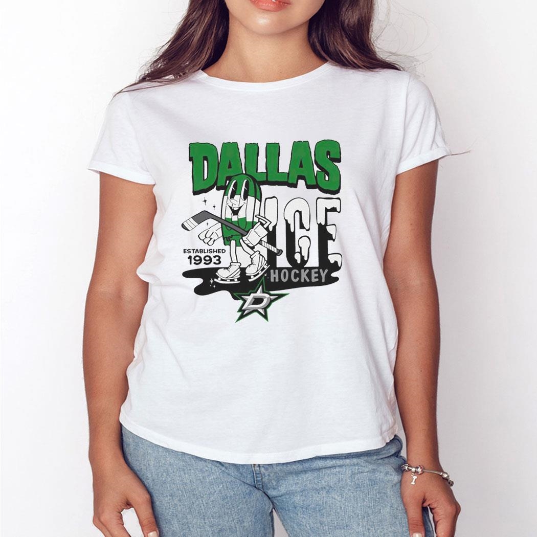 Dallas Stars Ice Hockey Est 1993 Tee Ls Shirt Dallas Stars Ice Hockey Est 1993 Tee Ls Shirt