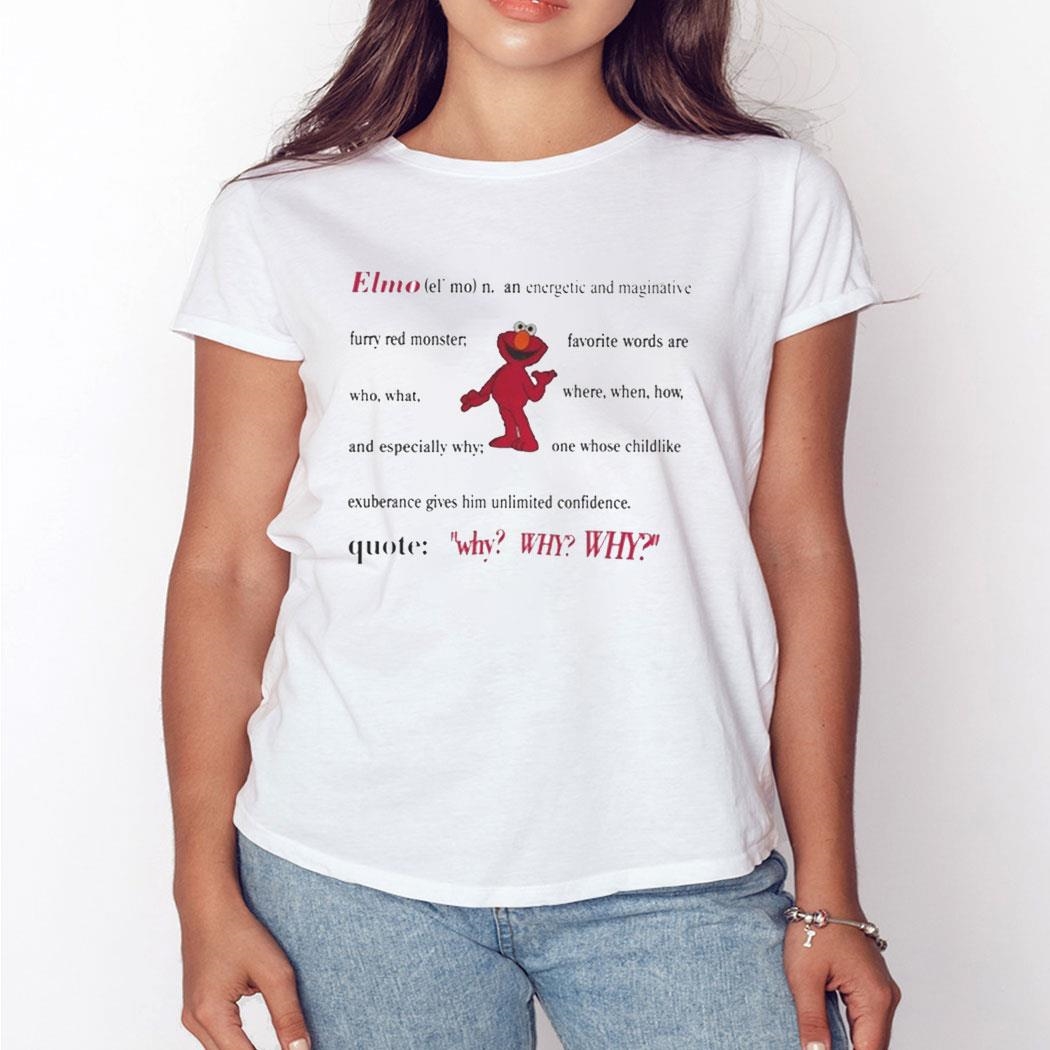Elmo Definition An Energetic And Imaginative Tee Elmo Definition An Energetic And Imaginative Tee