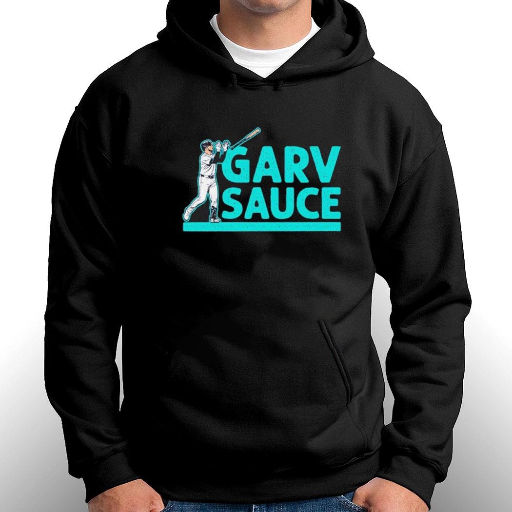 Mitch Garver Seattle Mariners Garv Sauce Bat Toss Shirt Hoodie Ladies Tee Mitch Garver Seattle Mariners Garv Sauce Bat Toss Shirt Hoodie Ladies Tee