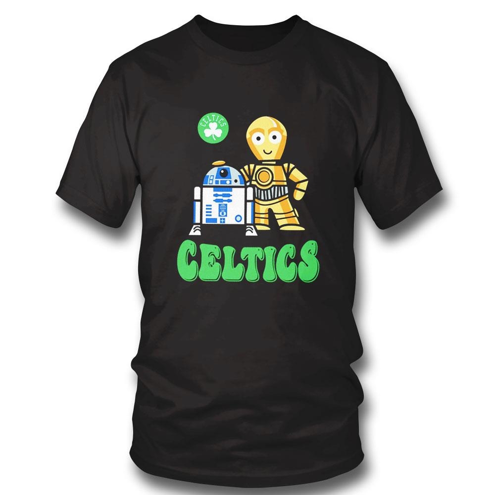 Boston Celtics And Infant Star Wars Basketball Tee Hoodie Ls Shirt