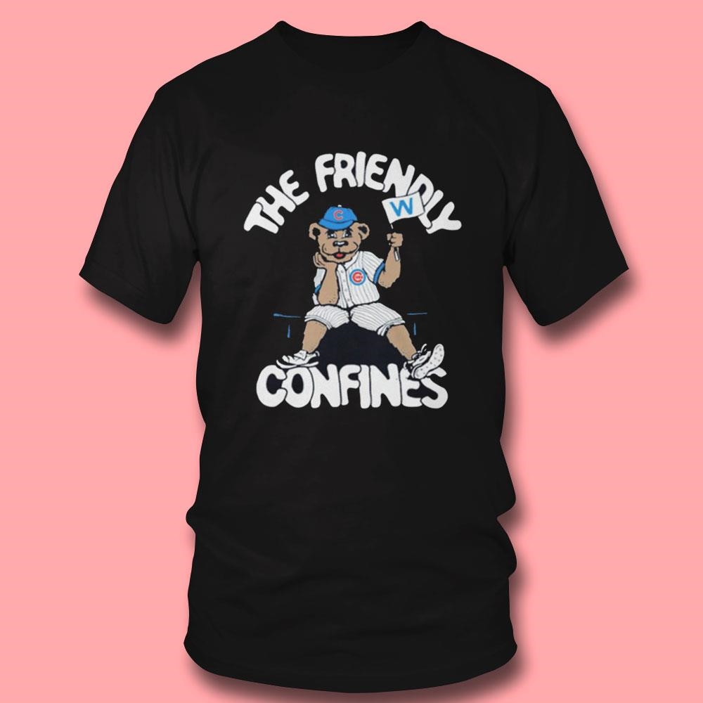 Clark The Friendly Confines Chicago Cubs Tee Ls Shirt Clark The Friendly Confines Chicago Cubs Tee Ls Shirt
