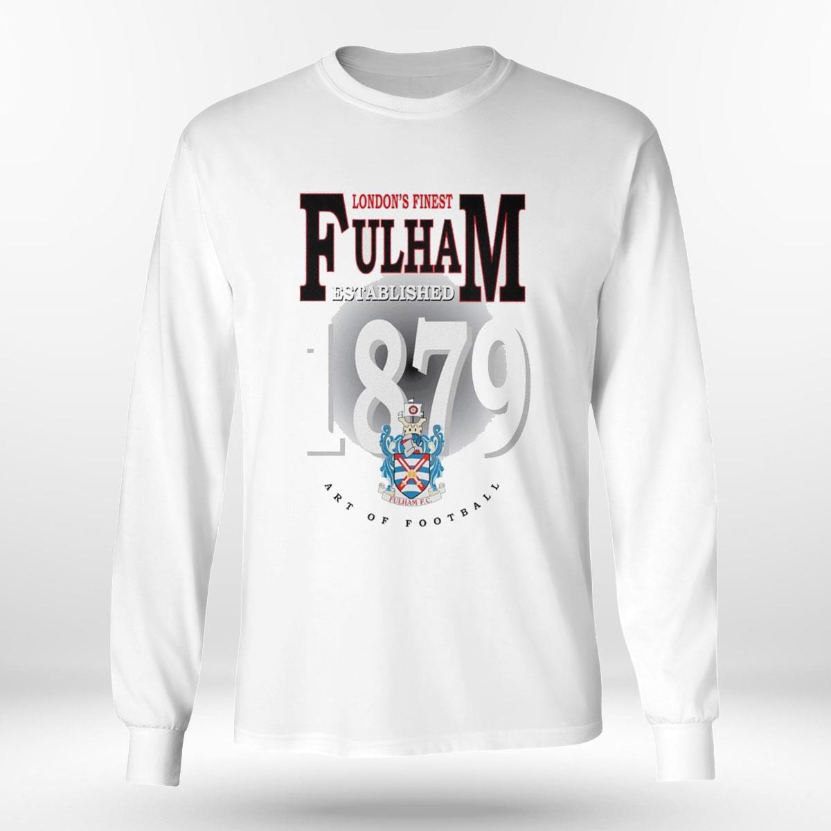 Fulham Fc London’s Finest Fulham Retro Tee Ls Shirt Fulham Fc London’s Finest Fulham Retro Tee Ls Shirt