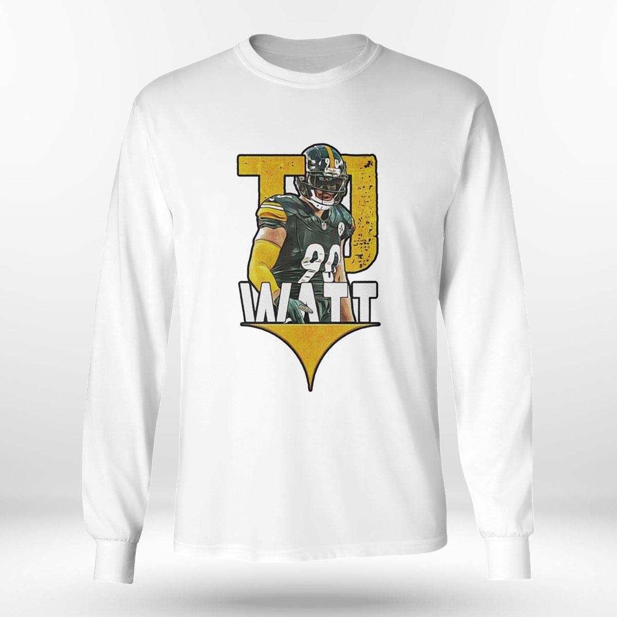 Green Bay Packers Tj Watt Tj Tee Ls Shirt Green Bay Packers Tj Watt Tj Tee Ls Shirt
