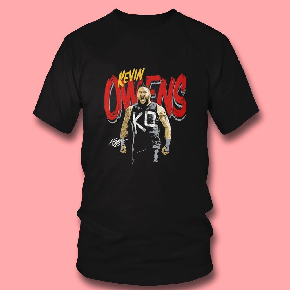 Kevin Owens Wwe Signature Tee Hoodie Kevin Owens Wwe Signature Tee Hoodie