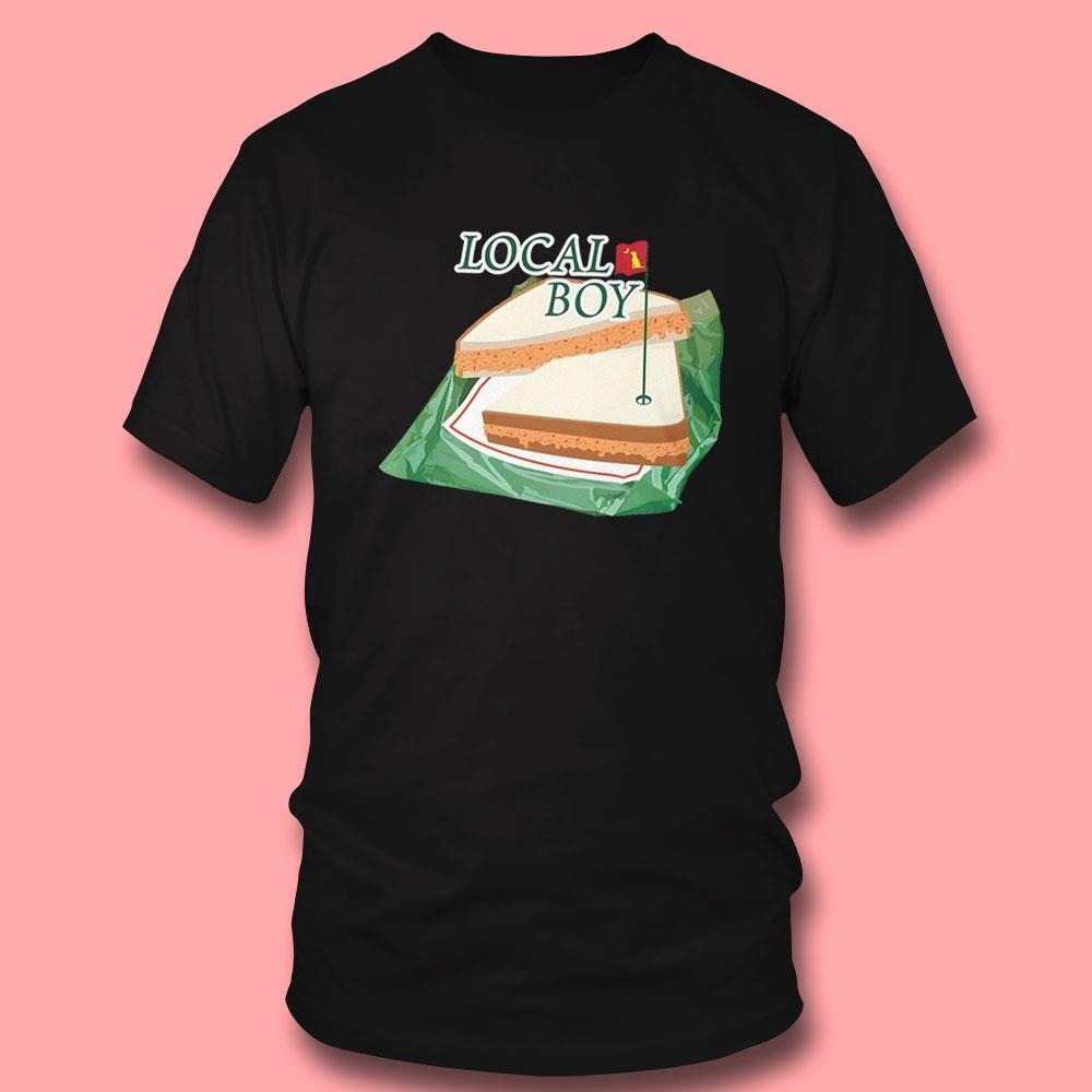 Local Boy Pimento Cheese Sandwich Golf Shirt Hoodie Local Boy Pimento Cheese Sandwich Golf Shirt Hoodie