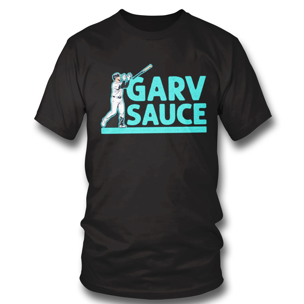 Mitch Garver Seattle Mariners Garv Sauce Bat Toss Shirt Hoodie Ladies Tee