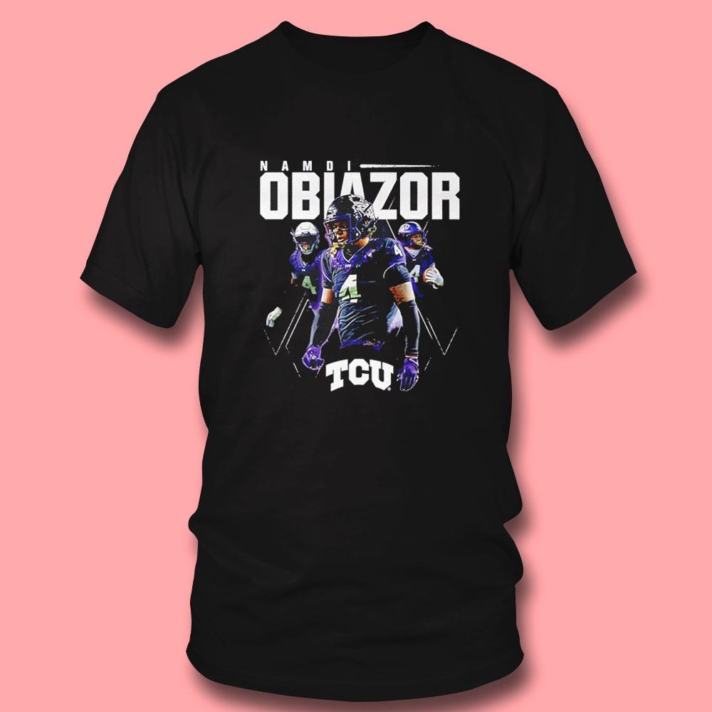 Namdi Obiazor Tcu Football Graphic Shirt Ladies Tee Namdi Obiazor Tcu Football Graphic Shirt Ladies Tee