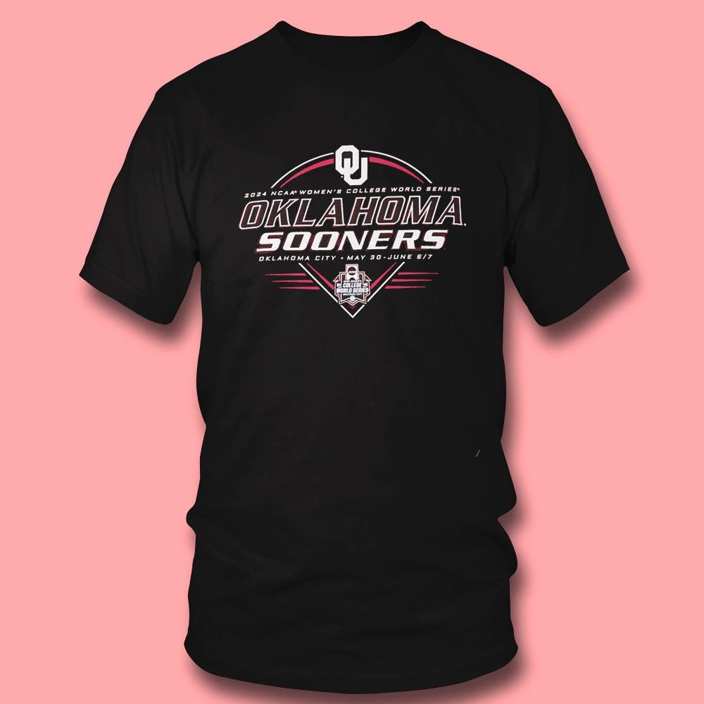 Oklahoma Sooners 2024 Ncaa Women’s College World Series Shirt Ladies Tee Oklahoma Sooners 2024 Ncaa Women’s College World Series Shirt Ladies Tee