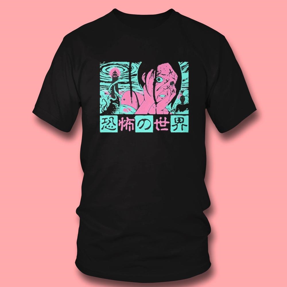 Paranoia World Of Horror Tee Ls Shirt Paranoia World Of Horror Tee Ls Shirt