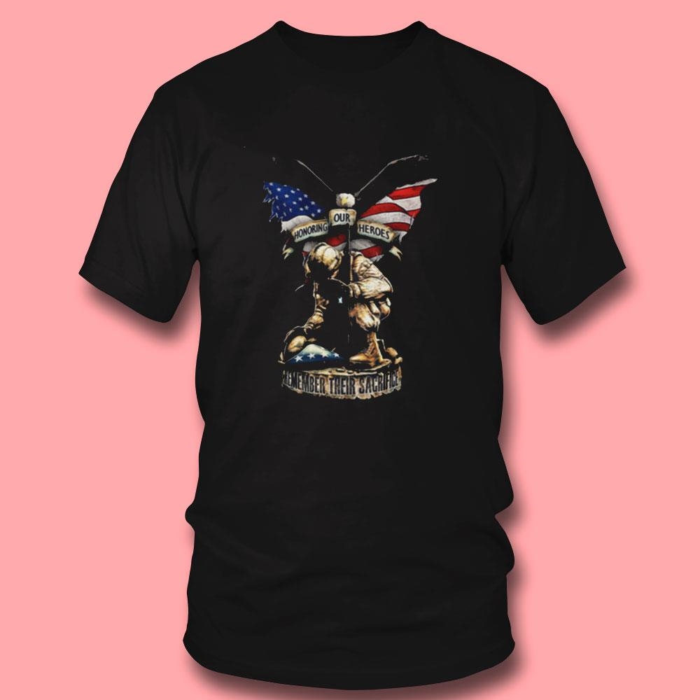 Remember Their Sacrifice Men’s Fourth Of July Tee Ls Shirt Remember Their Sacrifice Men’s Fourth Of July Tee Ls Shirt