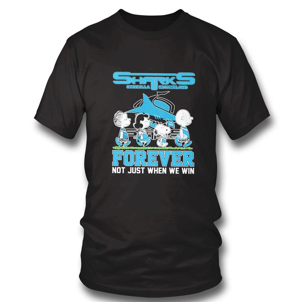 Stream Peanuts Snoopy Nrl Cronulla-sutherland Sharks Forever Tee Hoodie Ls Shirt