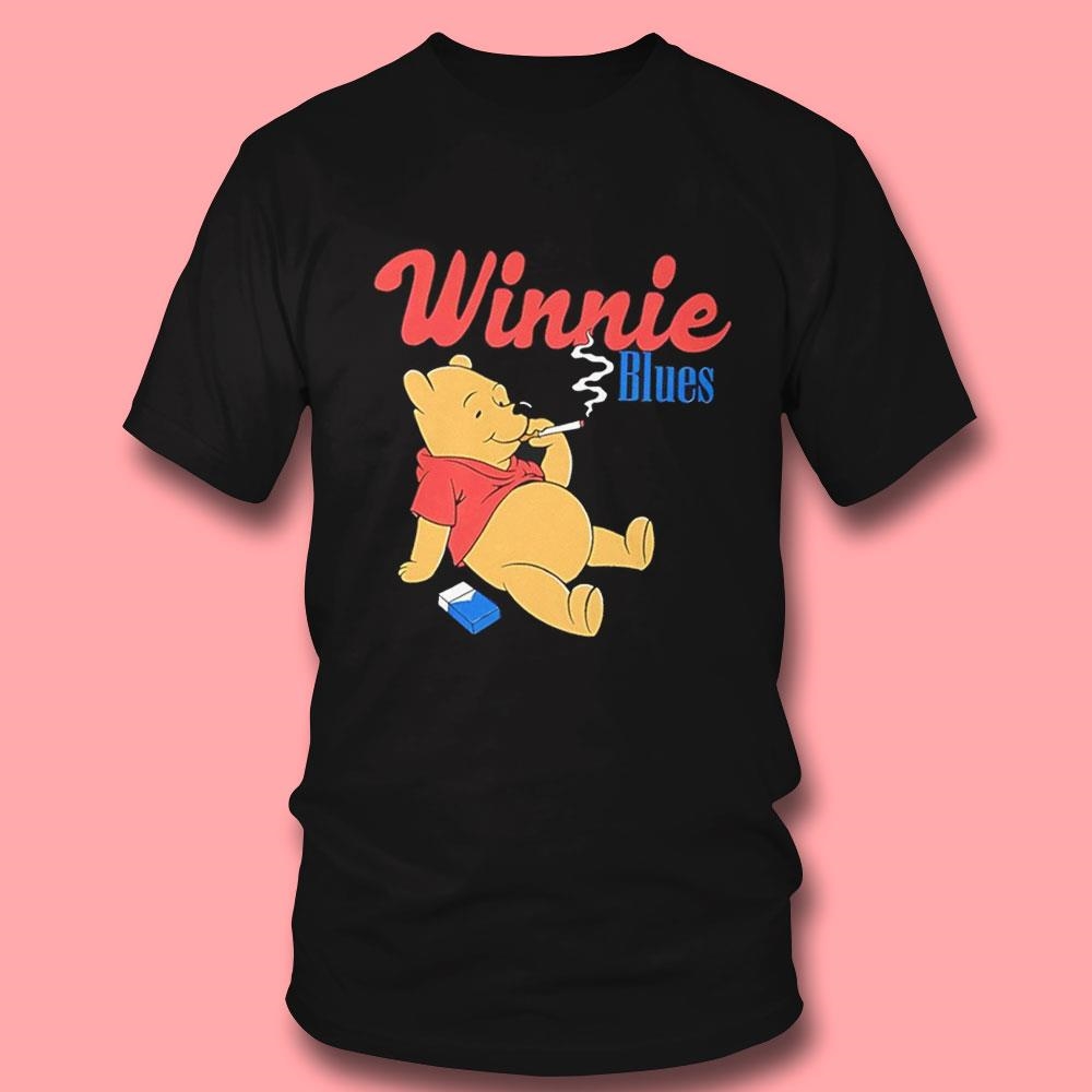 Winnie Blues Smoking Shirt Hoodie Winnie Blues Smoking Shirt Hoodie