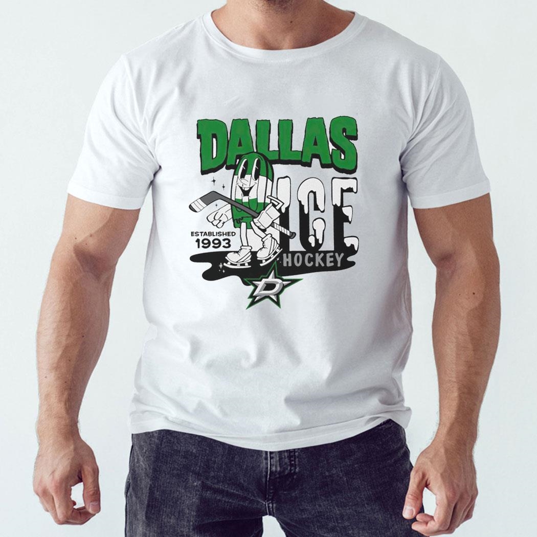 Dallas Stars Ice Hockey Est 1993 Tee Ls Shirt Dallas Stars Ice Hockey Est 1993 Tee Ls Shirt