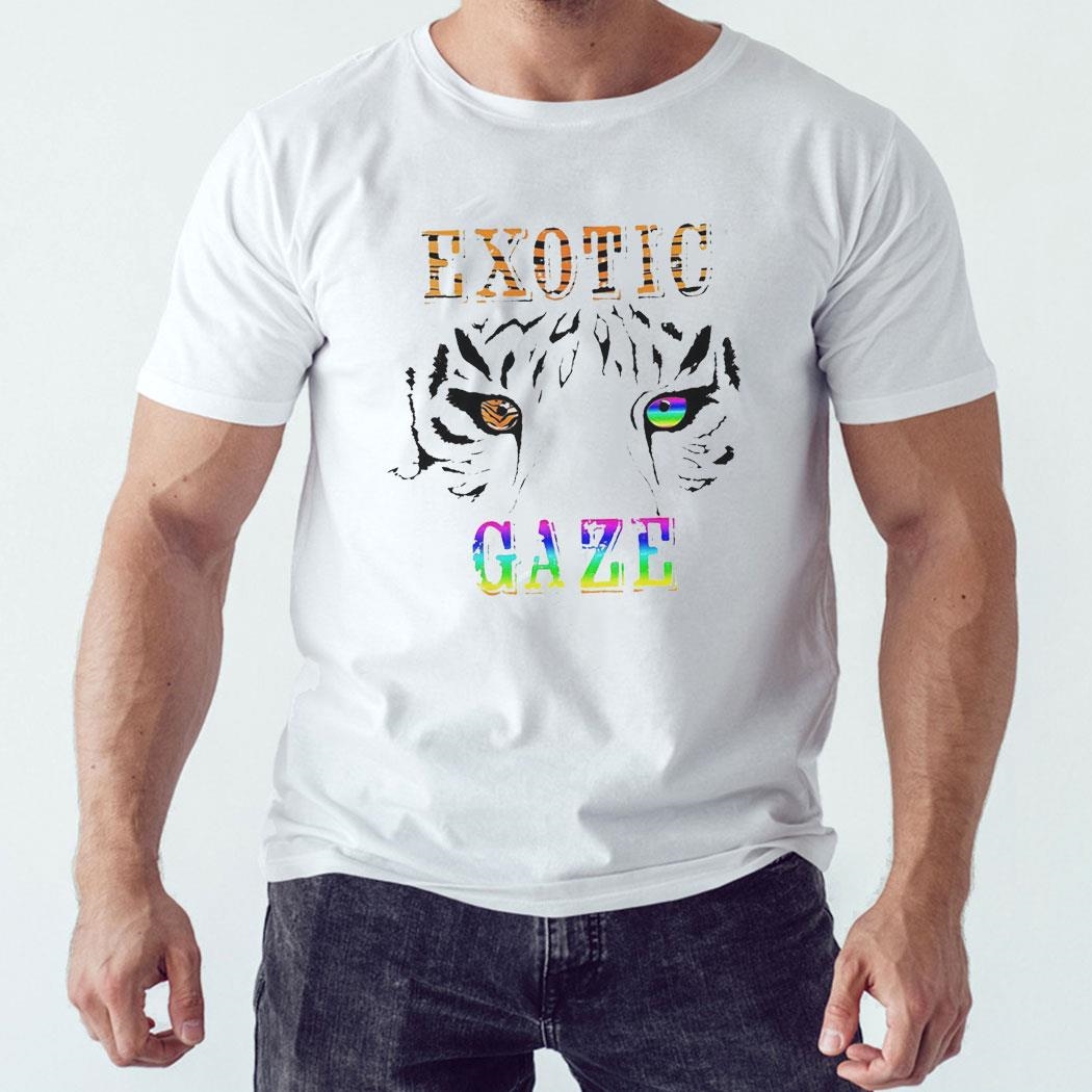 Daniel Exotic Gaze Into My Eyes Tiger Shirt Hoodie Ladies Tee