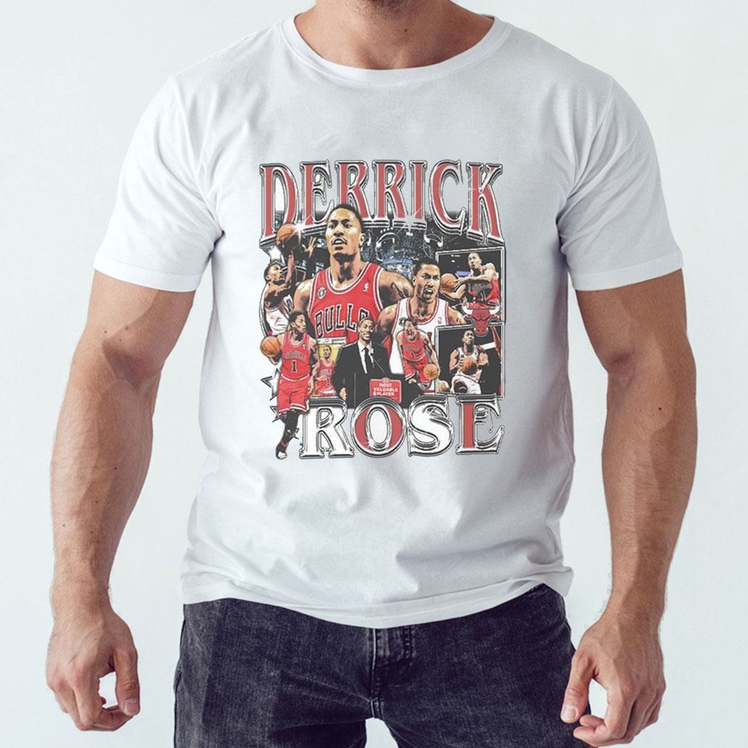Derrick Rose Basketball Player Images Shirt Hoodie Ladies Tee