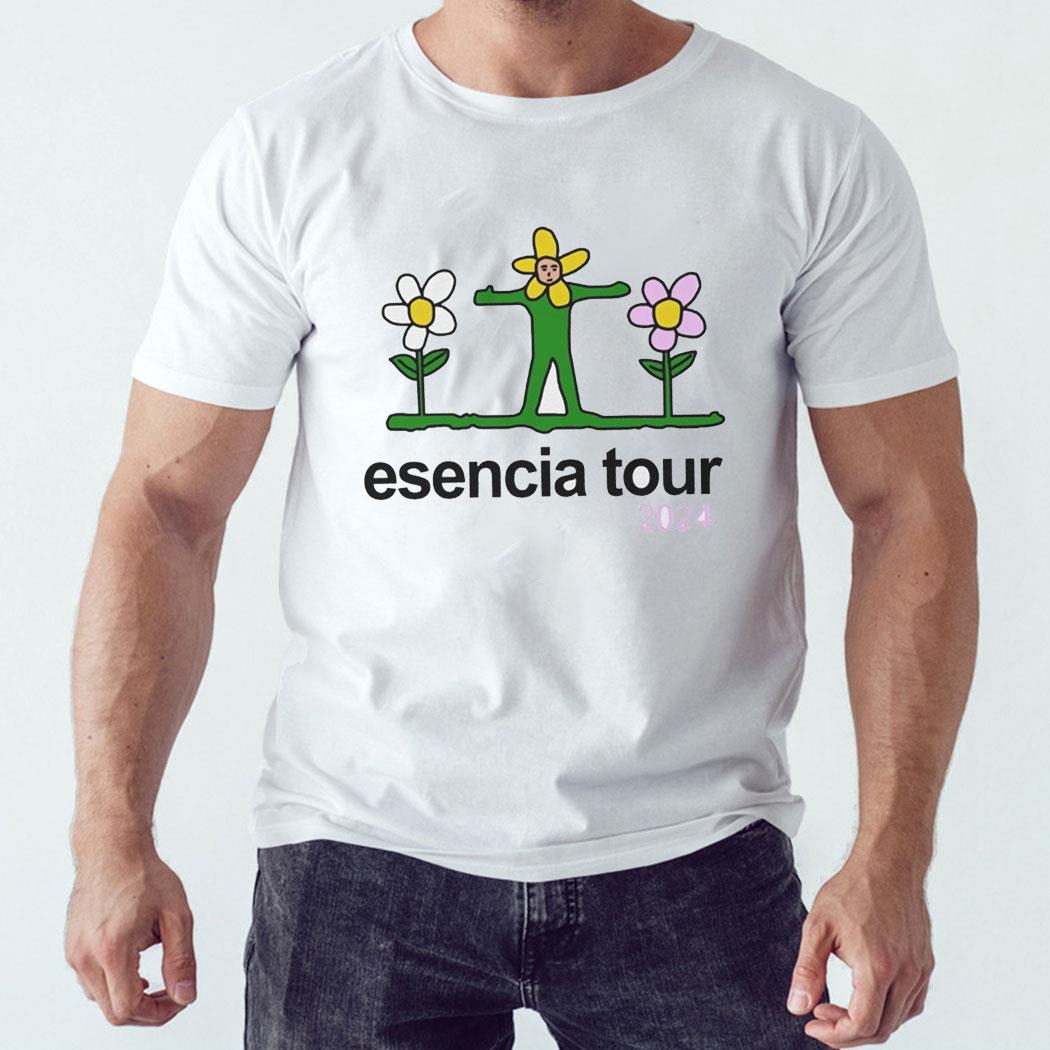 Esencia Tour 2024 Mpostor Blanca Flowers Shirt Hoodie