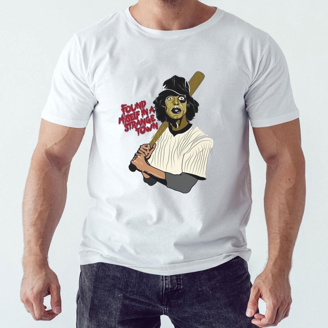 Found Myself In A Strange Town Baseball Player Shirt Hoodie