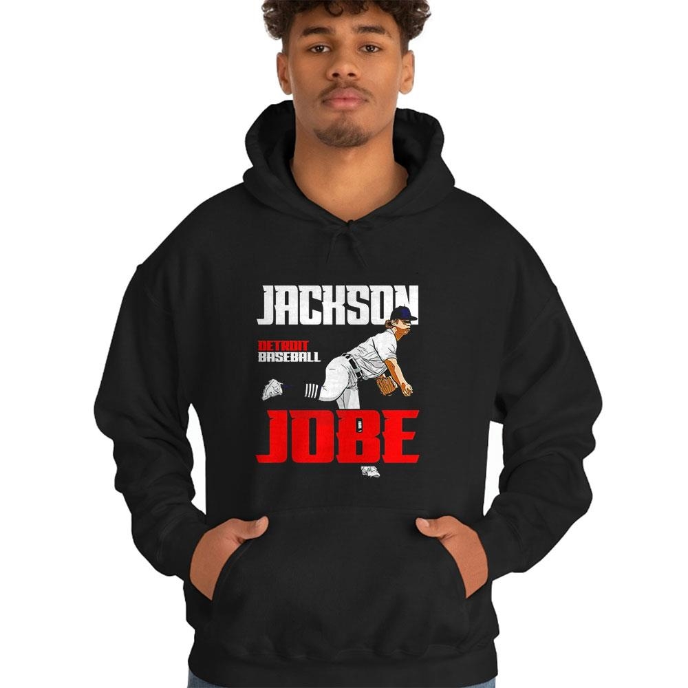 Jackson Jobe Detroit Tigers Player Tee Hoodie Jackson Jobe Detroit Tigers Player Tee Hoodie