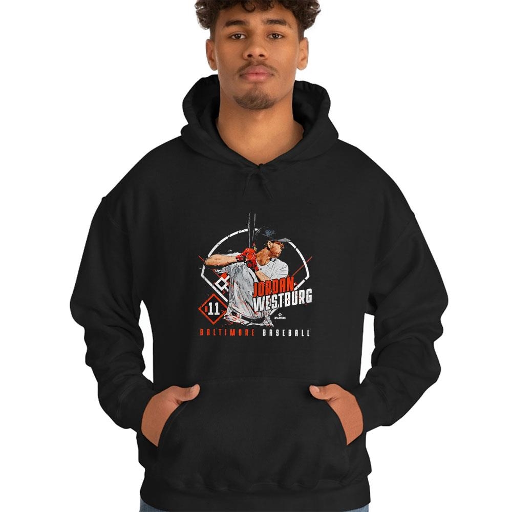 Jordan Westburg Baltimore Orioles Baseball Tee Hoodie Jordan Westburg Baltimore Orioles Baseball Tee Hoodie