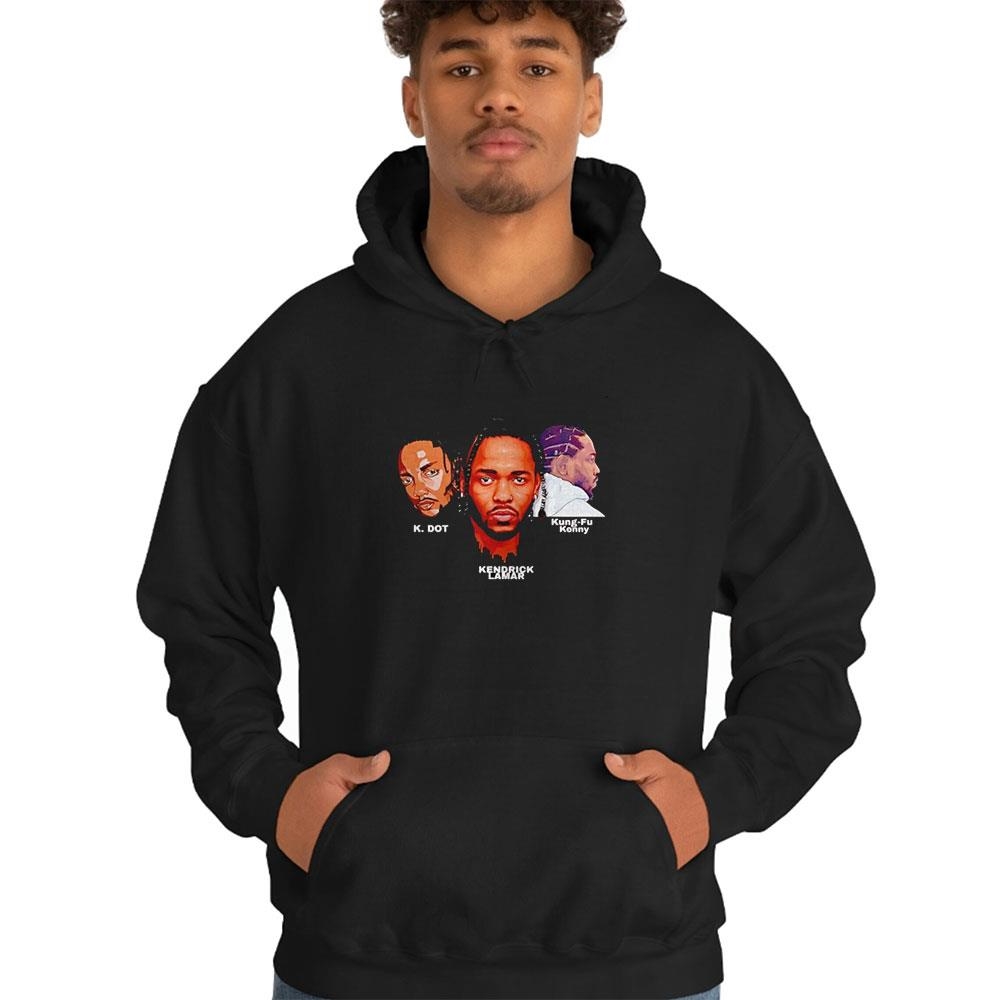 K Dot Kendrick Lamar Kung Fu Graphic Shirt Ladies Tee K Dot Kendrick Lamar Kung Fu Graphic Shirt Ladies Tee