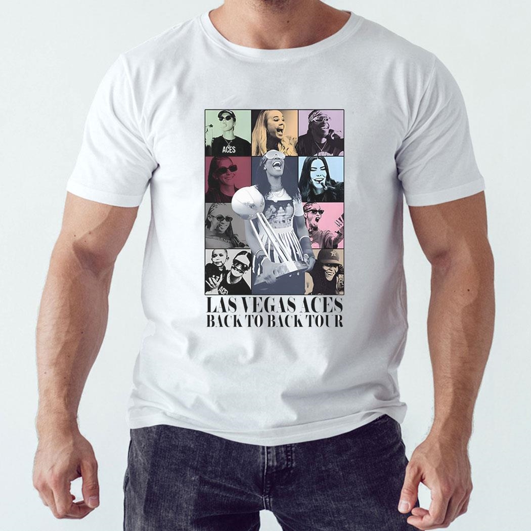 Las Vegas Aces Back To Back Tour Shirt Hoodie