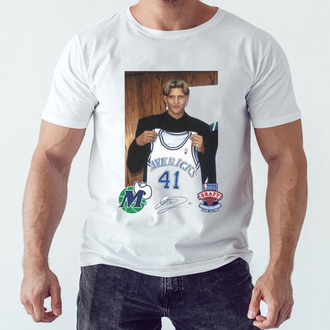 Luka Doncic Dirk Nowitzki Mavericks 41 Shirt Hoodie