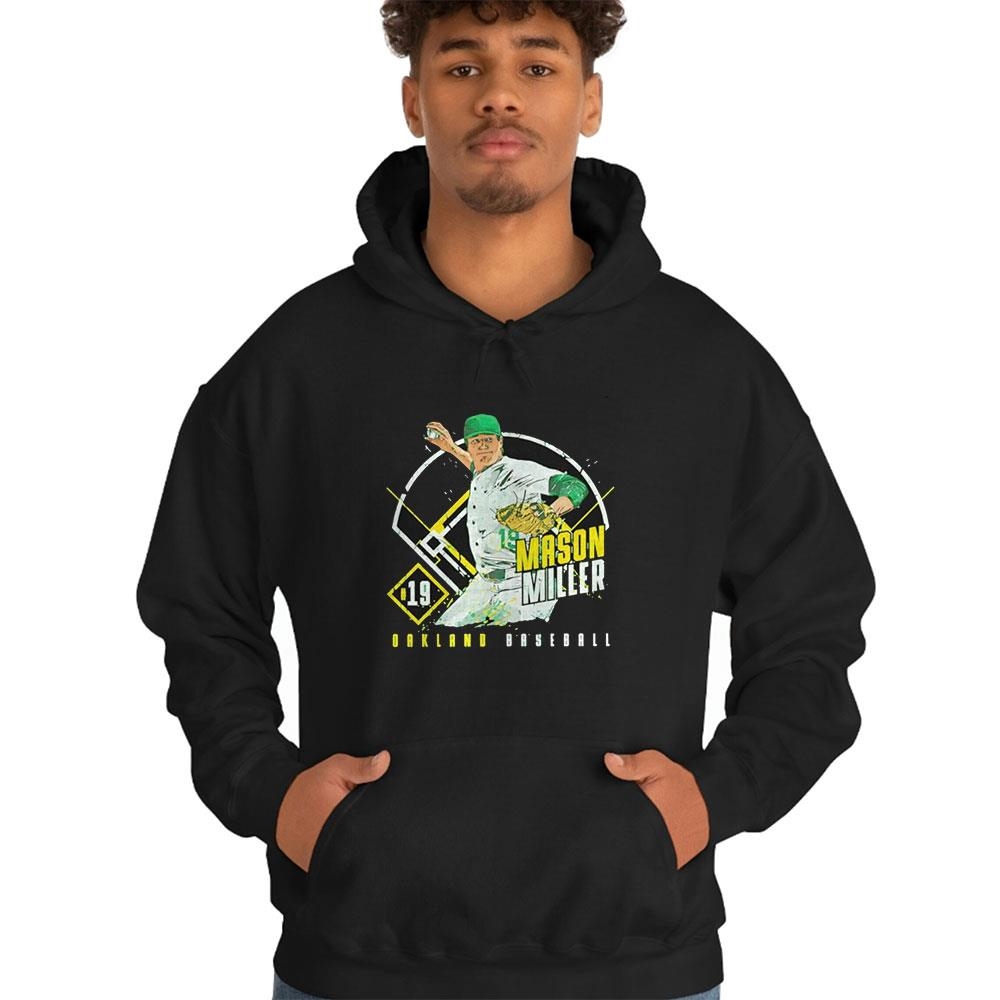 Mason Miller Oakland Athletics Baseball Tee Hoodie Mason Miller Oakland Athletics Baseball Tee Hoodie