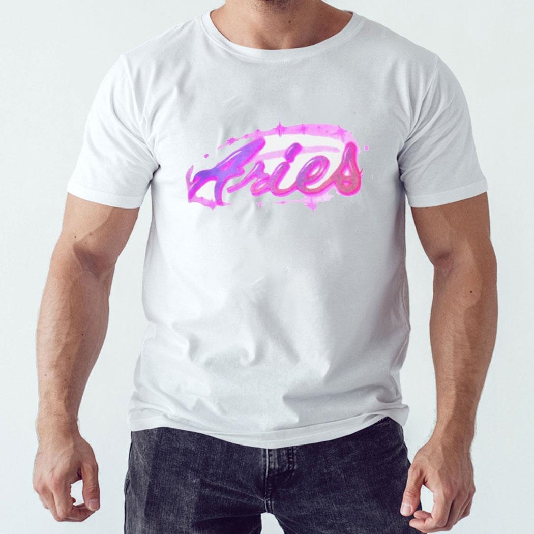 Misserinb Aries Bling Tee Hoodie Ls Shirt