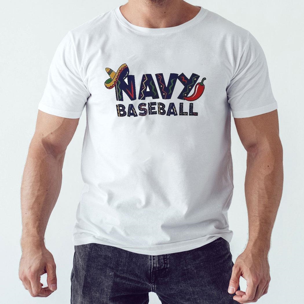 Navy Baseball Mexico Culture Shirt Hoodie