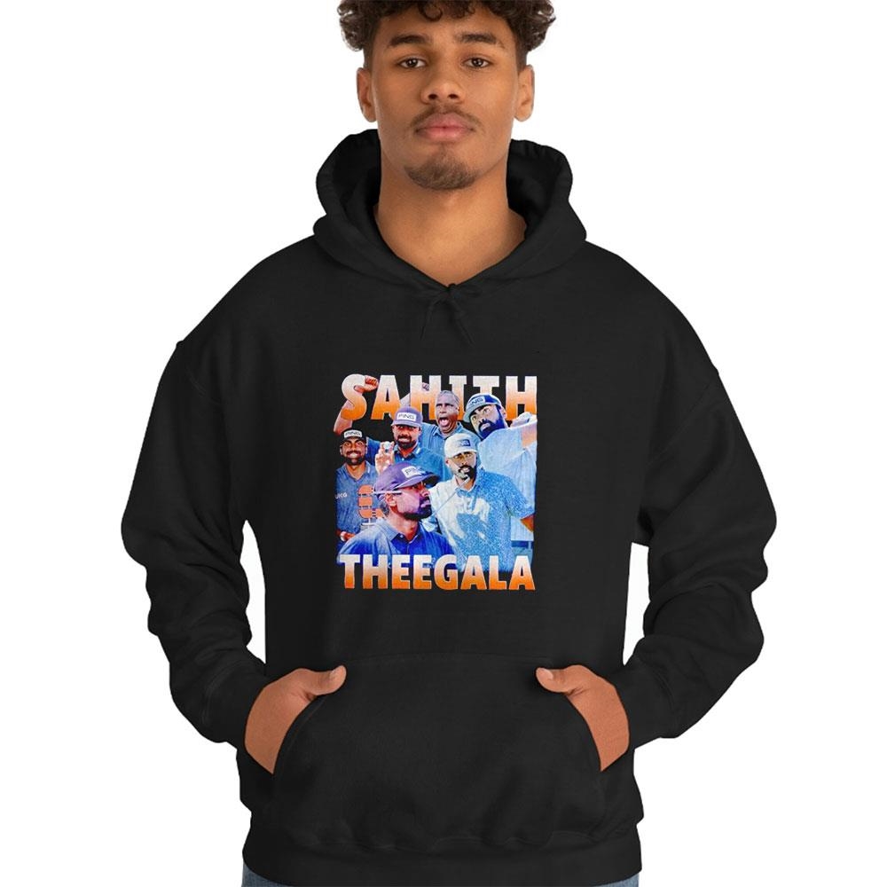 Sahith Theegala Golf Vintage Tee Hoodie Sahith Theegala Golf Vintage Tee Hoodie