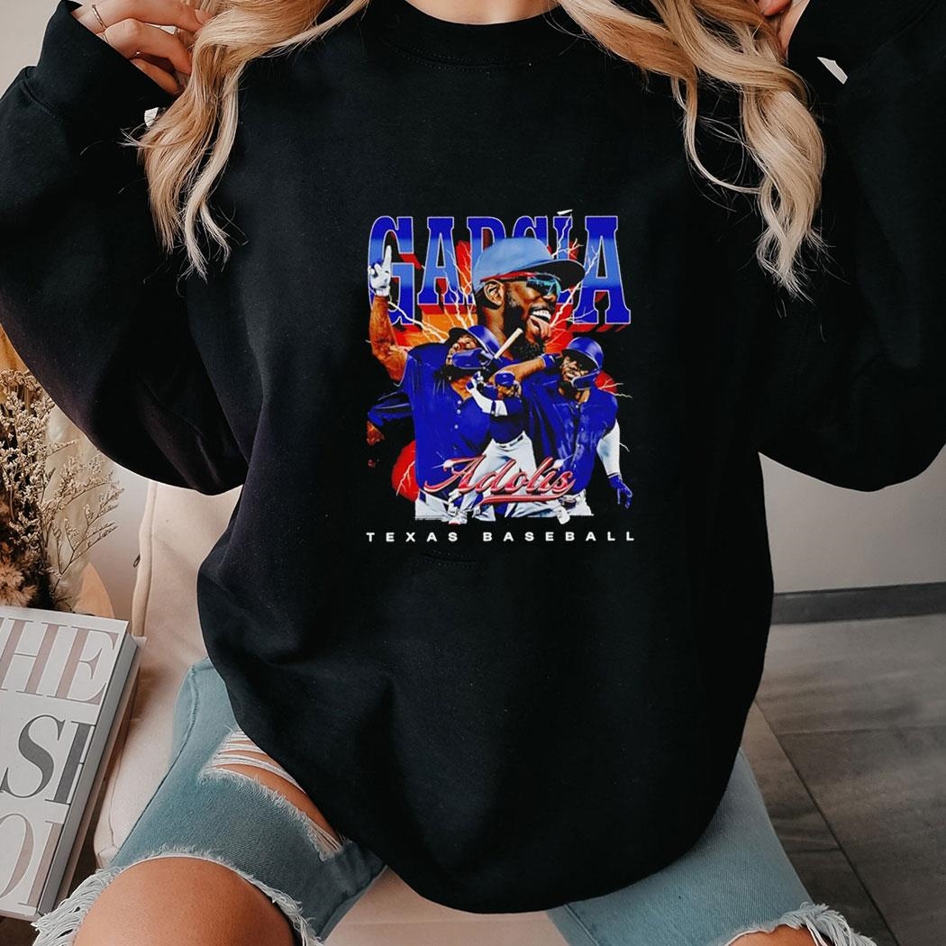 Adolis Garcia Texas Rangers Baseball Tee Hoodie