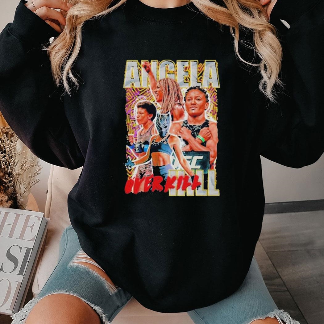 Angela Overkill Hill Ufc Tee Ls Shirt
