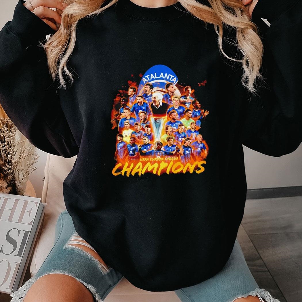 Atalanta Football Club Uefa Europa League Champions 2024 Tee Hoodie