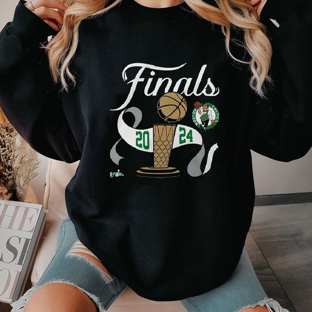 Boston Celtics 2024 Nba Finals Trophy Shirt