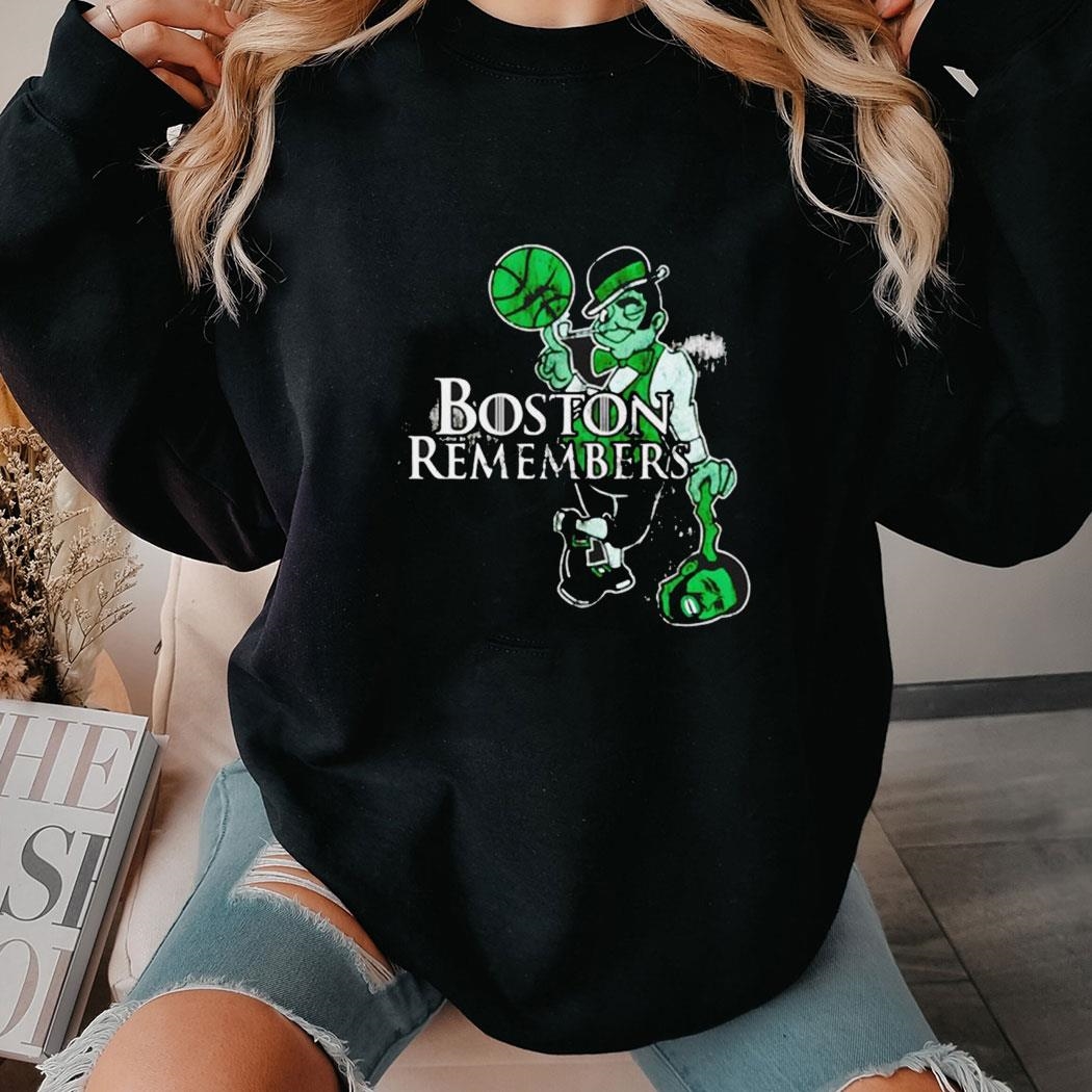 Boston Celtics Lucky The Leprechaun Remembers Tee Hoodie
