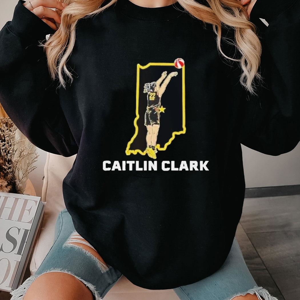 Caitlin Clark State Star Indiana Basketball Shirt Hoodie