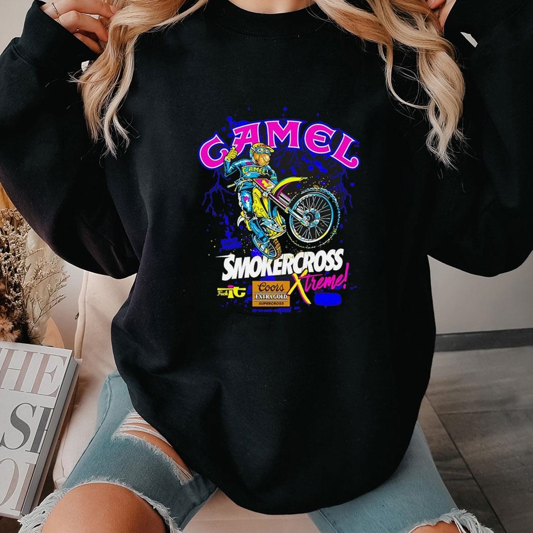 Camel Smokercross Xtreme Tee Hoodie