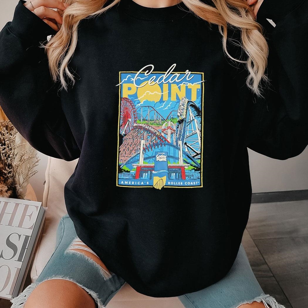 Cedar Point America’s Roller Coast Shirt Hoodie