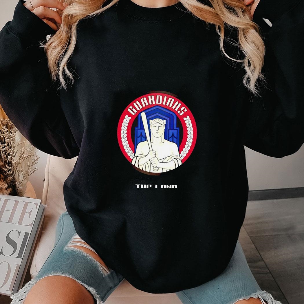 Cleveland Guardians The Land Logo T-shirt Ladies Tee Cleveland Guardians The Land Logo T-shirt Ladies Tee