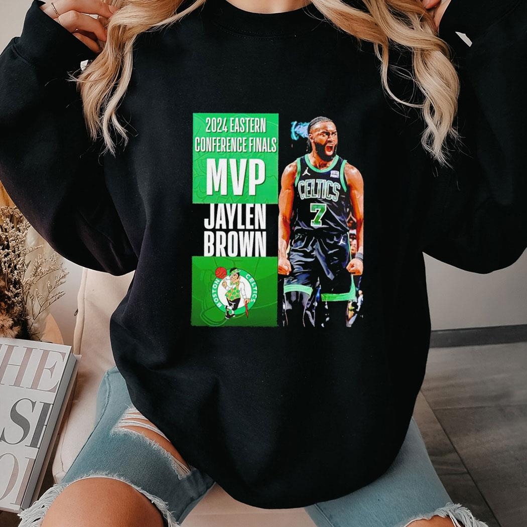 Jaylen Brown 2024 Eastern Conference Finals Mvp Tee Hoodiepng