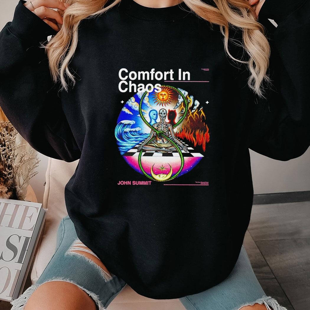 John Summit Comfort In Chaos Tee Hoodiepng