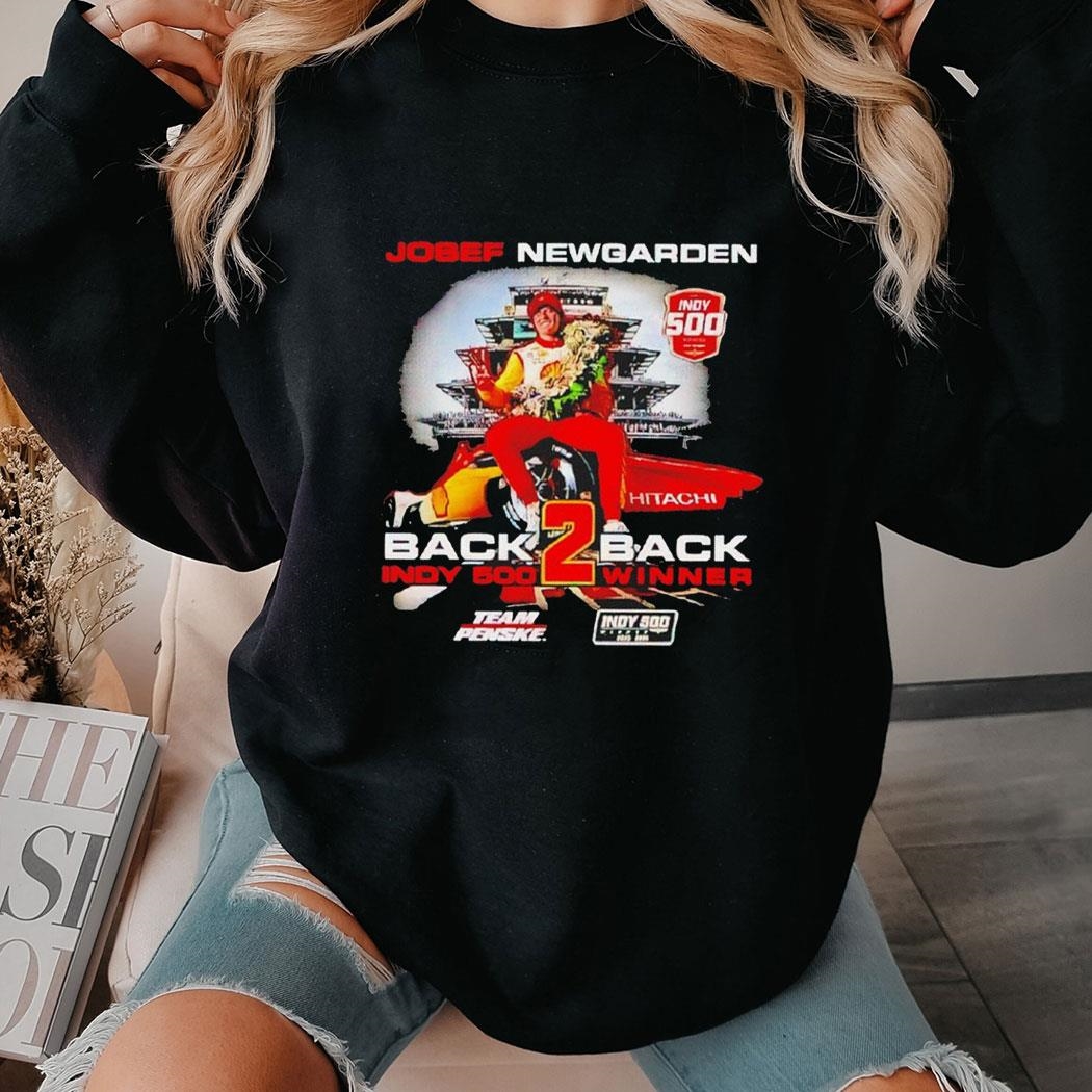 Josef Newgarden 2024 Indianapolis 500 Winner Tee Hoodiepng