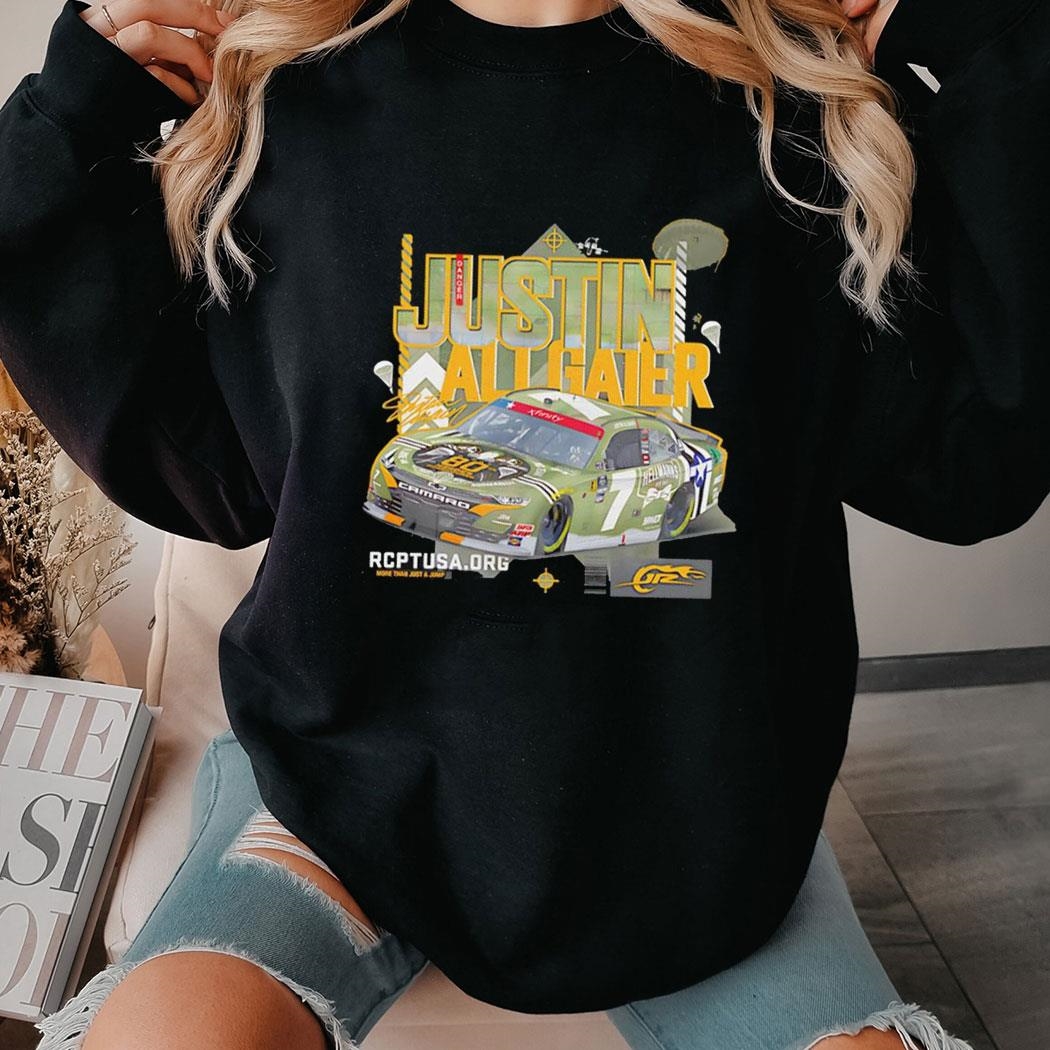 Justin Allgaier Jr Motorsports Rcpt Salutes Car Shirt Hoodie Justin Allgaier Jr Motorsports Rcpt Salutes Car Shirt Hoodie