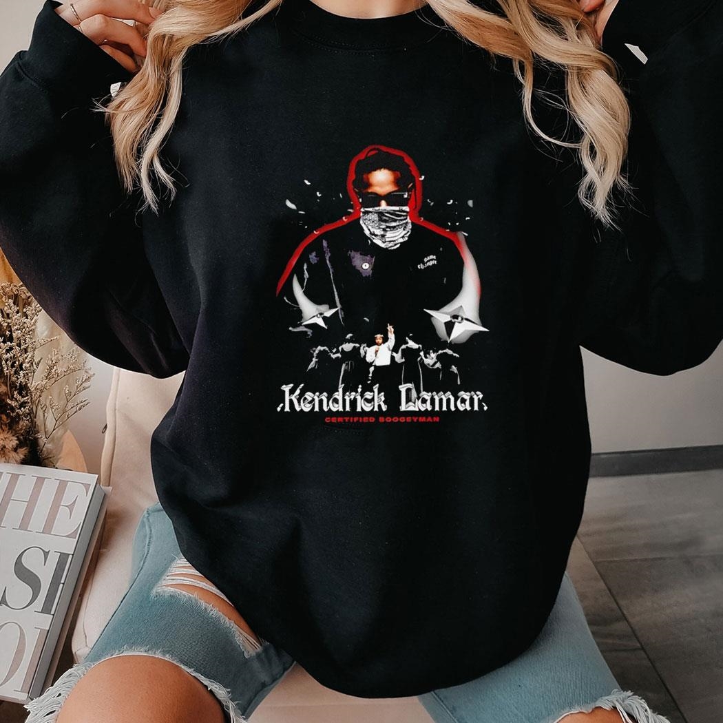 Kendrick Lamar Certified Boogeyman Shirt Ladies Tee Kendrick Lamar Certified Boogeyman Shirt Ladies Tee