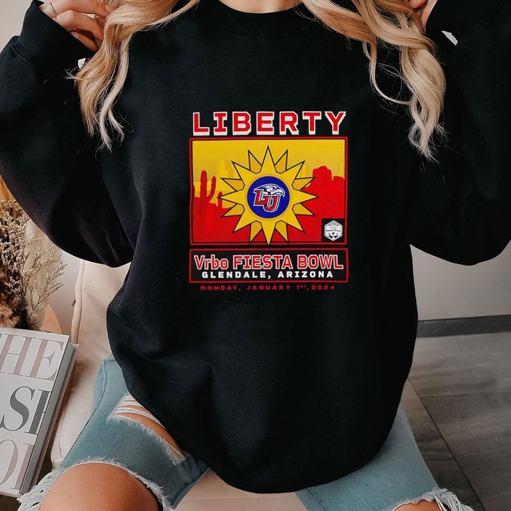 Liberty Flames Fierce Competitor 2024 Fiesta Bowl Shirt Ladies Tee Liberty Flames Fierce Competitor 2024 Fiesta Bowl Shirt Ladies Tee