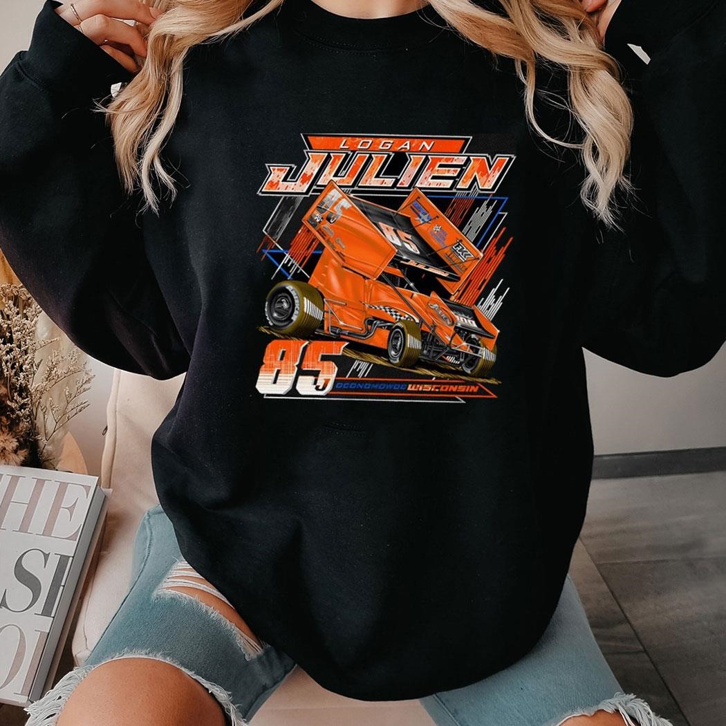 Logan Julien Racing Car Tee Ls Shirt